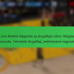 NBA Live Mobile Nagrade za događaje uživo: Blagdanske ponude, Tematski događaji, Jedinstvene nagrade